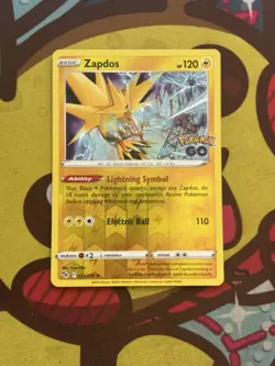 Pokemon Zapdos 029/078 - Reverse Holo - SM Pokemon Go - Excellent - Image 1