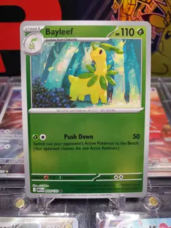 Bayleef 009/132 Common Reverse Holo Pokemon TCG Mega Evolutions - Image 1
