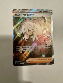 AZ's Tranquility Trainer-Supporter Full Art 106/086 Chaos Rising English - Image 1