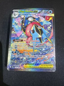 MEGA GRENINJA EX 116/086 SIR POKEMON CHAOS RISING Possible 10 - Image 3