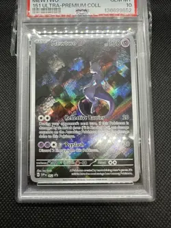 2023 POKEMON SVP PROMO 151 ULTRA-PREMIUM COLLECTION #052 MEWTWO PSA 10 - Image 4