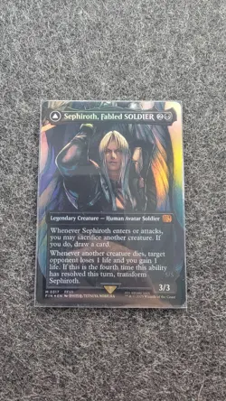 Sephiroth, Fabled SOLDIER (0317) (Borderless) Final Fantasy Foil - Image 1