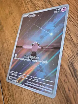 Cleffa 202/197 Pokemon TCG Obsidian Flames Illustration Art Rare Holo - Image 3