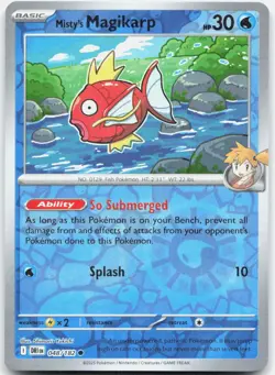 Misty's Magikarp 048/182 Common Destined Rivals Pokemon Reverse Holo Near Mint - Image 1