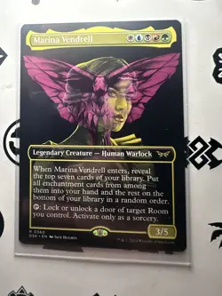 MTG Marina Vendrell Borderless ** Duskmourn: House of Horror ** English (NM) - Image 2