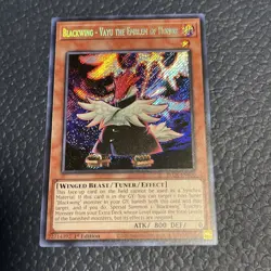( BLACKWING VAYU THE EMBLEM OF HONOR ) - Secret - BLCR-EN060 - 1st NM - Yu-Gi-Oh - Image 1