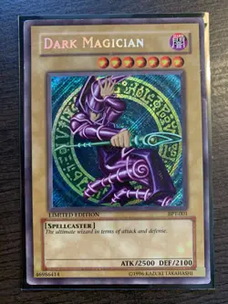Yu-Gi-Oh Dark Magician BPT-001 Limited Edition Collecters Tin Secret Rare MP - Image 1