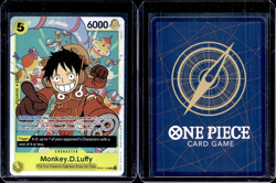 Monkey.D.Luffy OP07-109 - One Piece TCG - SR Super Rare NM English Foil - Image 1