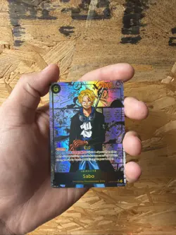 One Piece Card Game Manga Parallel Sabo Inherited Will Op13-120 Comic Para - Image 1