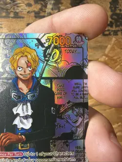 One Piece Card Game Manga Parallel Sabo Inherited Will Op13-120 Comic Para - Image 3