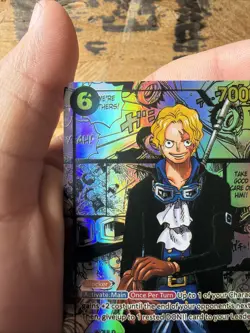 One Piece Card Game Manga Parallel Sabo Inherited Will Op13-120 Comic Para - Image 4