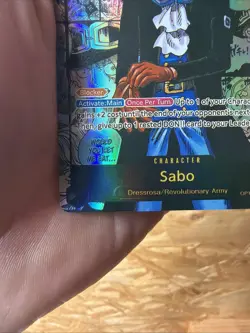 One Piece Card Game Manga Parallel Sabo Inherited Will Op13-120 Comic Para - Image 5