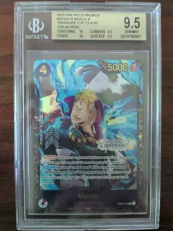 2023 One Piece Promos #OP02018 Marco R Treasure Cup '23 Aug Top 64 Prize - Image 1