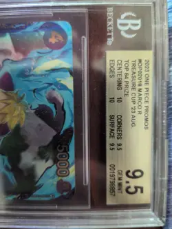 2023 One Piece Promos #OP02018 Marco R Treasure Cup '23 Aug Top 64 Prize - Image 4