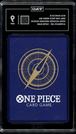 One Piece CCG Boa Hancock Super Rare Alternate Art EB03 TAG 9 MINT - Image 2