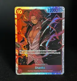 Shanks (004) SR Foil Emperors in the New World OP09-004 NM - Image 1