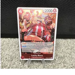 Bandai Lucky Roux PRB02-003 Premium Booster The Best Alt Art Foil Rare 2000 - Image 1