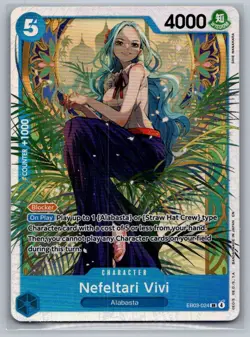 Nefeltari Vivi (024) EB03-024 Extra Booster: One Piece Heroines Edition Foil NM - Image 1