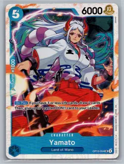 Yamato OP13-054 Super Rare Carrying On His Will One Piece Foil Near Mint - Image 1