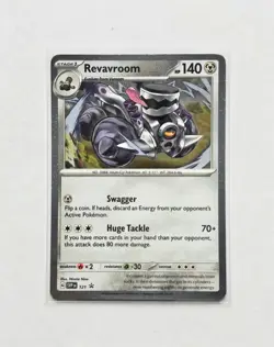 Revavroom 121 Cosmos Holo SVP Scarlet & Violet Black Star Promo Pokemon Card - Image 1