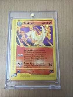 Pokemon TCG Rapidash E-reader Pokemon Center NY Promo Black Star Card 51 NM - Image 1