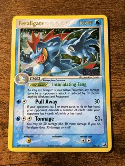 Feraligatr 4/115 Unseen Forces Reverse Holo Pokemon Card - Image 1