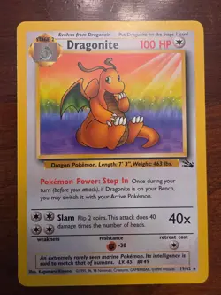 Pokemon Collection Dragonite Blaine's Moltress Gyarados - 9 Cards Total 636996769661 - Image 4