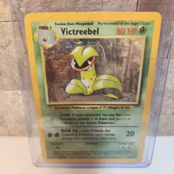 Victreebel 14/64 Holo Rare Jungle Set 1999 Pokemon Card Vintage WOTC Scratched - Image 1