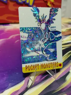 Vintage Pocket Monster Holo Prism Sticker Card *RARE* *MINT* Articuno #43 - Image 3