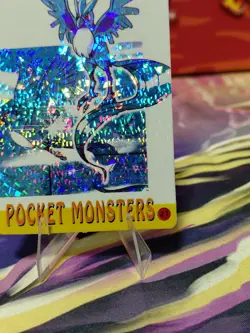 Vintage Pocket Monster Holo Prism Sticker Card *RARE* *MINT* Articuno #43 - Image 5