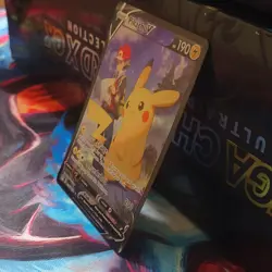 Pokemon TCG Pikachu V Full Art Holo Ultra Rare Card TG16/TG30 190 HP English - Image 2