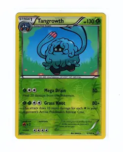 Tangrowth 5/160 XY - Primal Clash Reverse Holo Rare Pokemon Card - Image 1