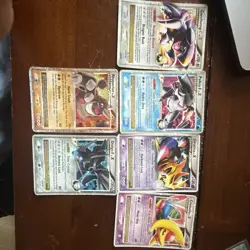 Pokemon TCG LV.X Holo Cards Lot Garchomp, Rhyperior, Palkia, Dialga, Giratina - Image 1