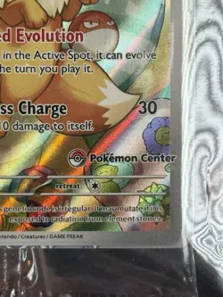 Sealed Eevee Promo SVP 173 Pokemon Center Stamped Card Prismatic Evolutions - Image 3