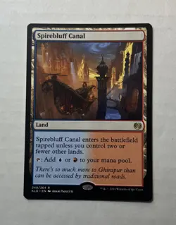 Spirebluff Canal X1 - NM - Kaladesh MTG Magic The Gathering Card English - Image 1