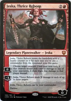 Jeska, Thrice Reborn 186/361 - Regular - Commander Legends - MTG - NM - Image 1