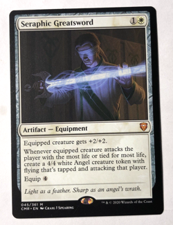 Seraphic Greatsword 045/361 Commander Legends MTG Magic the Gathering NM - Image 1