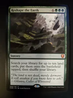 Reshape the Earth NM Commander Legends MTG FREE SHIPPING - Image 1