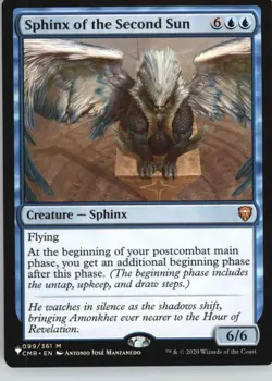 Sphinx of the Second Sun 99 Mythic Commander Legends Magic: The Gathering NM - Image 1