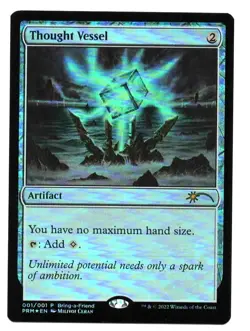 Thought Vessel Bring-a-Friend Promo NM FOIL MTG Magic - Image 1