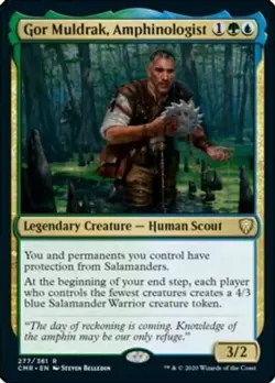 MTG Gor Muldrak, Amphinologist Commander Legends 277/361 Regular Rare NM/M - Image 1
