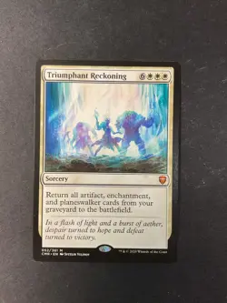Triumphant Reckoning - Commander Legends - MTG - Magic the Gathering - Image 1