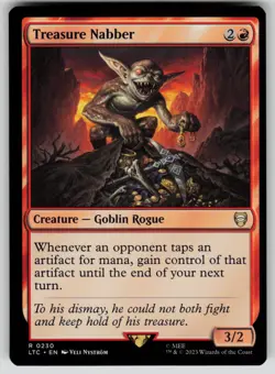 Treasure Nabber Commander: The Lord of the Rings 230 MTG NM - Image 1