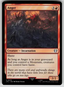 Anger Commander: The Lord of the Rings 210 MTG NM - Image 1