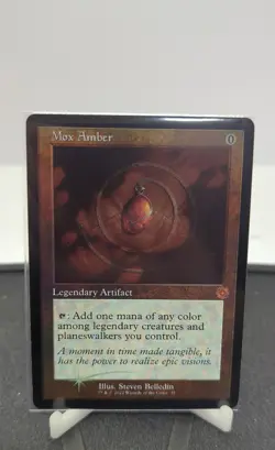 Mox Amber The Brothers' War: Retro Frame Artifacts Foil - Image 1