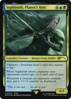 Sephiroth, Planet's Heir - Unique and Miscellaneous Promos (Foil) - Image 1