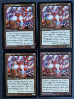 Phyrexian Walker x4 Lot | MTG Visions | LP+ | Artifact Creature | Playset x4 | - Image 1