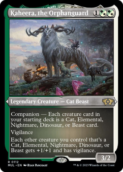 Kaheera, the Orphanguard (Foil Etched) - March of the Machine: Multiverse Legend - Image 1