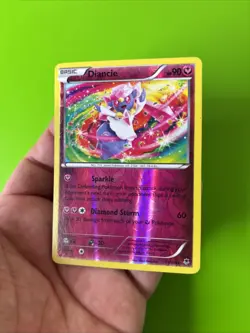 Diancie 71/119 Phantom Forces Reverse Holo Pokemon Card MP - Image 3