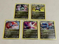 2012 Pokemon B&W Black & White Dragon Vault x5 Latias Salamence Fraxure Axew - Image 1